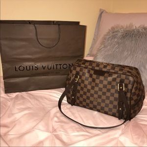 💕SOLD💕Louis Vuitton Rivington Damier Ebene Bag